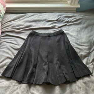 Black Pleated Tennis Skirt